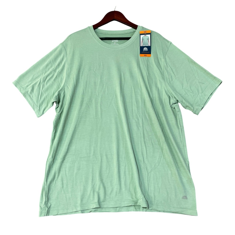 NWT Havana Jim T-Shirt Men's XXL Green Modal Blend Short Sleeve Casual Tee